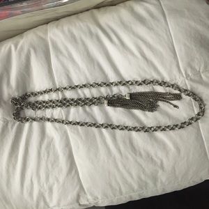 Silver neacklace